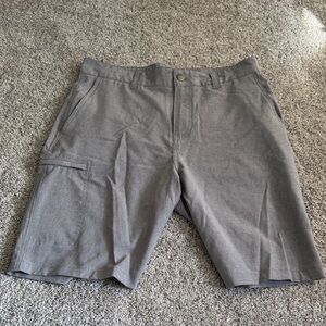 Panama Jack Men's Charcoal Flat Front Shorts